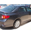 toyota corolla 2010 dk  gray sedan s gasoline 4 cylinders front wheel drive automatic with overdrive 77802