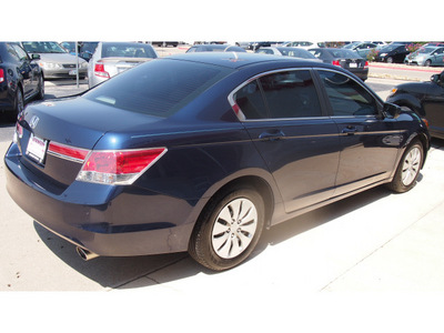 honda accord 2011 blue sedan lx gasoline 4 cylinders front wheel drive automatic with overdrive 77802