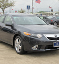 acura tsx 2012 dk  gray sedan gasoline 4 cylinders front wheel drive automatic with overdrive 77074