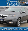 acura mdx 2012 dk  gray suv w tech gasoline 6 cylinders all whee drive automatic with overdrive 77074