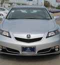 acura tl 2012 silver sedan gasoline 6 cylinders front wheel drive automatic with overdrive 77074