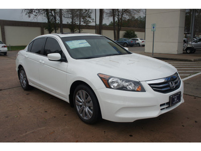 honda accord 2012 white sedan ex l gasoline 4 cylinders front wheel drive automatic 77339