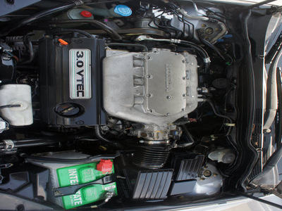 honda accord 2004 silver sedan ex v 6 gasoline 6 cylinders front wheel drive automatic 77339