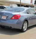 nissan altima 2012 gray coupe 2 5 s gasoline 4 cylinders front wheel drive shiftable automatic 77477