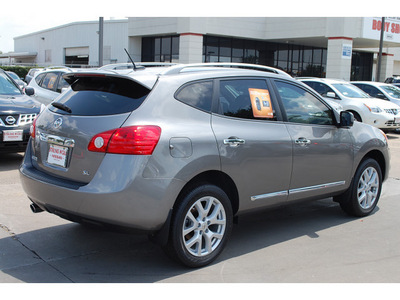 nissan rogue 2012 lt  gray sv gasoline 4 cylinders front wheel drive automatic with overdrive 77477