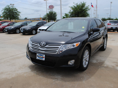 toyota venza 2010 black suv fwd 4cyl gasoline 4 cylinders front wheel drive shiftable automatic 75070