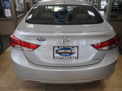 hyundai elantra 2013 silver sedan 4dr sdn ltd at gasoline 4 cylinders front wheel drive automatic 75070