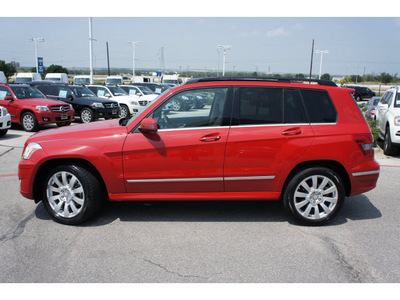 mercedes benz glk class 2012 red suv glk350 4matic gasoline 6 cylinders all whee drive automatic 78626