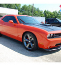 dodge challenger 2008 orange coupe srt8 gasoline 8 cylinders rear wheel drive automatic with overdrive 77662