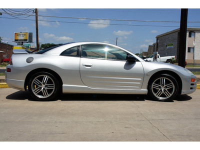 mitsubishi eclipse 2003 silver hatchback gts gasoline 6 cylinders sohc front wheel drive automatic 78757