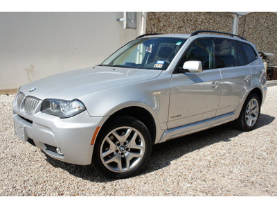 bmw x3 2009 gray suv xdrive30i gasoline 6 cylinders all whee drive automatic 78757