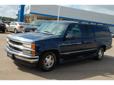 chevrolet suburban 1997 blue suv c1500 gasoline v8 rear wheel drive automatic with overdrive 77859