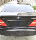 lexus ls 430 2001 black sedan clean luxury ride! gasoline 8 cylinders rear wheel drive automatic 77008