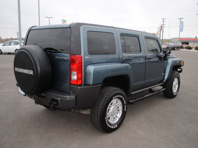 hummer h3 2007 blue suv gasoline 5 cylinders 4 wheel drive automatic 76087