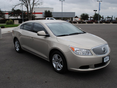 buick lacrosse 2010 gold sedan gasoline 6 cylinders front wheel drive automatic 76087