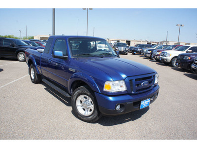 ford ranger 2011 lt  blue sport gasoline 6 cylinders 2 wheel drive automatic 78539