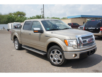 ford f 150 2011 brown lariat flex fuel 8 cylinders 2 wheel drive automatic 78539