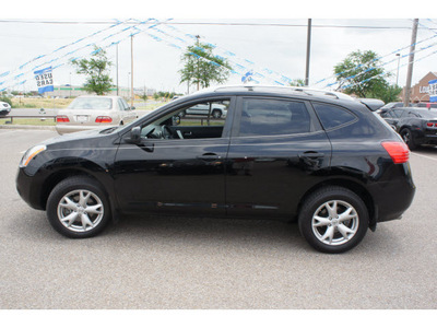 nissan rogue 2009 black suv sl gasoline 4 cylinders front wheel drive automatic 78539