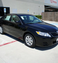 toyota camry 2011 black sedan le gasoline 4 cylinders front wheel drive automatic 76011