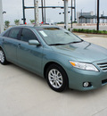 toyota camry 2011 green sedan xle v6 gasoline 6 cylinders front wheel drive automatic 76011
