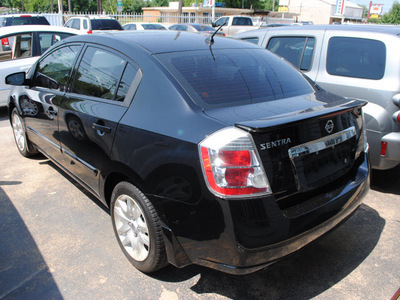 nissan sentra 2011 black sedan 2 0 gasoline 4 cylinders front wheel drive automatic 76111