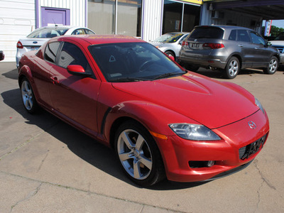 mazda rx 8 2007 red coupe touring gasoline rotary rear wheel drive 6 speed manual 76111