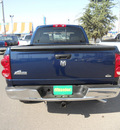 dodge ram 1500 2008 blue pickup truck gasoline 8 cylinders rear wheel drive automatic 79936