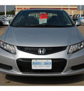 honda civic 2012 silver coupe ex l w navi gasoline 4 cylinders front wheel drive 5 speed automatic 77025