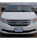 honda odyssey 2012 white van gasoline 6 cylinders front wheel drive 5 speed automatic 77025