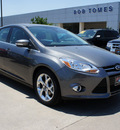 ford focus 2012 gray hatchback 5dr hb sel flex fuel 4 cylinders front wheel drive 6 speed automatic 75070