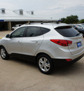 hyundai tucson 2012 silver suv gls gasoline 4 cylinders front wheel drive 6 speed automatic 76049