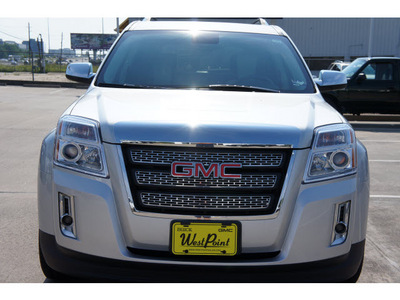 gmc terrain 2012 silver suv slt 2 gasoline 4 cylinders front wheel drive 6 speed automatic 77094