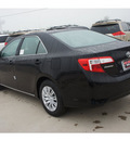 toyota camry 2012 black sedan le gasoline 4 cylinders front wheel drive automatic with overdrive 77469