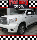 toyota tundra 2012 white limited flex fuel 8 cylinders 4 wheel drive automatic 77469