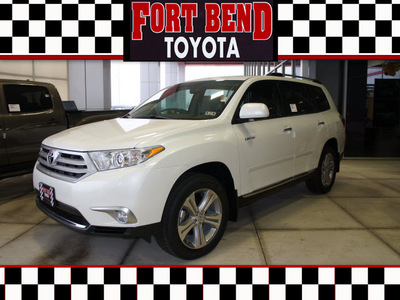 toyota highlander 2012 white suv limited gasoline 6 cylinders all whee drive automatic 77469