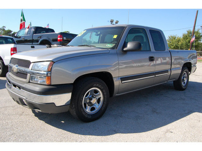 chevrolet silverado 1500 2003 beige pickup truck gasoline 8 cylinders rear wheel drive automatic 77020