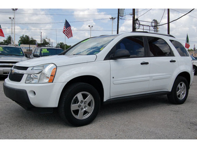 chevrolet equinox 2006 white suv ls gasoline 6 cylinders front wheel drive automatic 77020