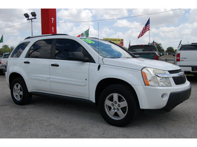 chevrolet equinox 2006 white suv ls gasoline 6 cylinders front wheel drive automatic 77020