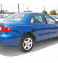 chevrolet cavalier 2003 blue sedan ls gasoline 4 cylinders front wheel drive automatic 77020