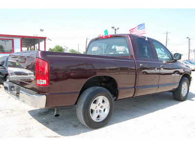 dodge ram pickup 1500 2004 red pickup truck slt gasoline 8 cylinders rear wheel drive automatic 77020