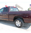 dodge ram pickup 1500 2004 red pickup truck slt gasoline 8 cylinders rear wheel drive automatic 77020