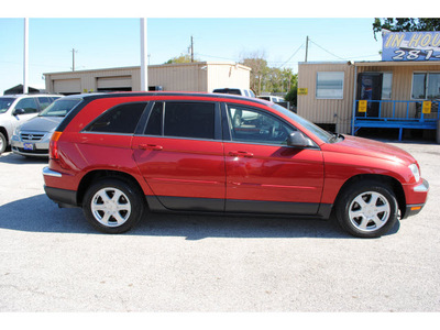 chrysler pacifica 2006 red suv touring gasoline 6 cylinders front wheel drive automatic 77037