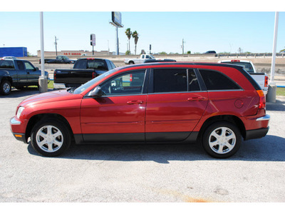 chrysler pacifica 2006 red suv touring gasoline 6 cylinders front wheel drive automatic 77037