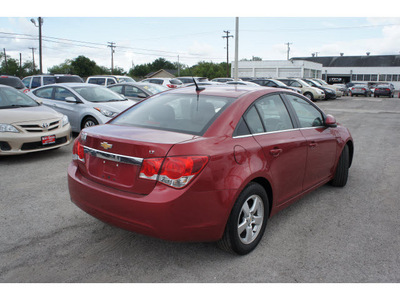 chevrolet cruze 2011 red sedan lt gasoline 4 cylinders front wheel drive automatic 78550