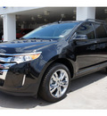 ford edge 2013 black sel gasoline 6 cylinders front wheel drive automatic 77074