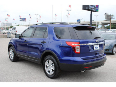 ford explorer 2013 blue suv flex fuel 6 cylinders 2 wheel drive automatic 77074