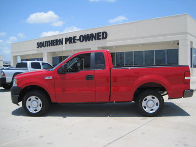 ford f 150 2008 red pickup truck styleside gasoline 6 cylinders 2 wheel drive automatic 77578