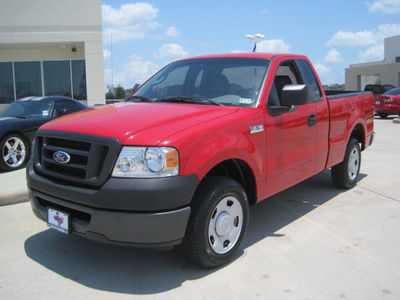 ford f 150 2008 red pickup truck styleside gasoline 6 cylinders 2 wheel drive automatic 77578