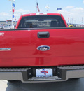 ford f 150 2008 red pickup truck styleside gasoline 6 cylinders 2 wheel drive automatic 77578