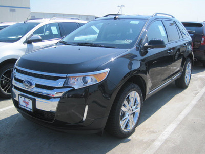 ford edge 2013 black sel gasoline 6 cylinders front wheel drive automatic 77578